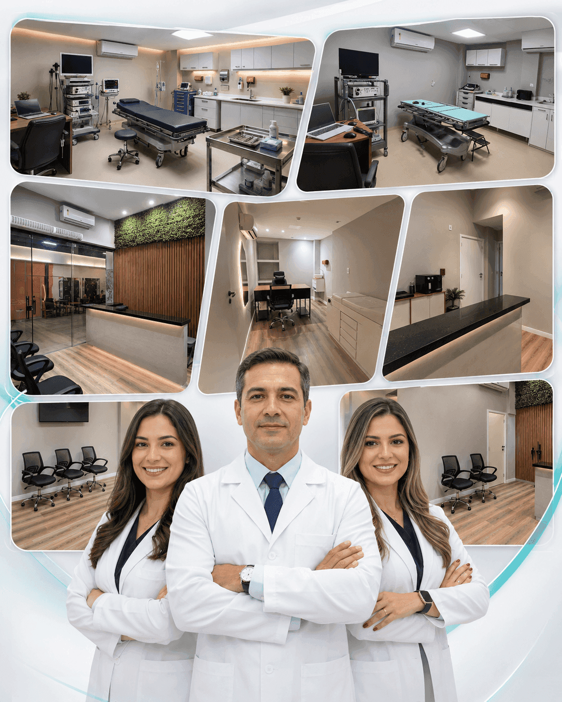 Estrutura e equipe da Mediccenter em Niterói